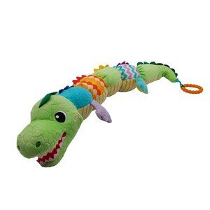 Jollybaby Multifunctional Baby Rattle Alligator 21" Plush Stuffed Animal